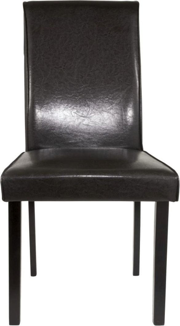 Signature Design by Ashley® Kimonte Dark Brown Upholstered Dining Side Chair-1