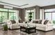 Furniture of America® Gilda Beige Loveseat-1