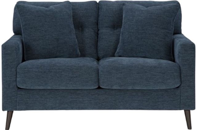 Signature Design by Ashley® Bixler Navy Loveseat-1