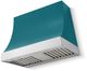 AGA Marquee 36" Salcombe Blue Wall Mounted Range Hood with Polished Chrome Trim-0
