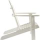 Linon Adirondack White Wooden Outdoor Chair-3