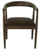 International Furniture Direct Natural Teca Brown Arm Chair-1