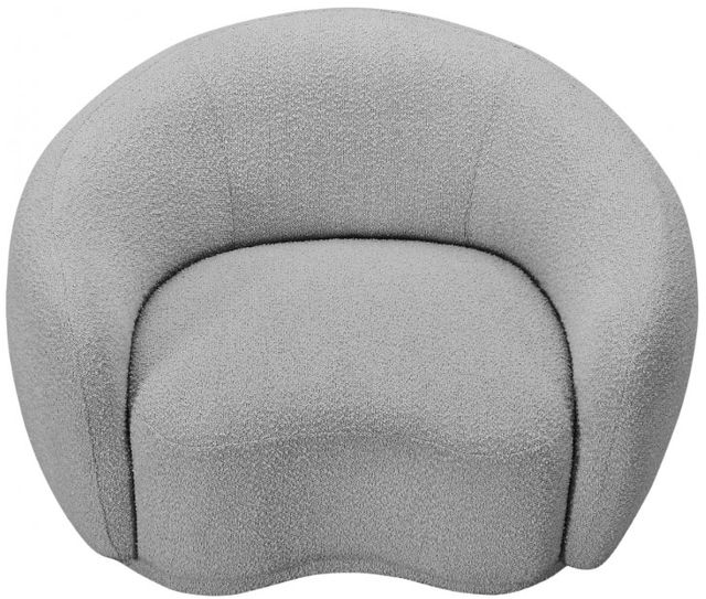 Meridian Furniture Hyde Grey Boucle Chair-2