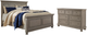 Signature Design by Ashley® Lettner 2-Piece Light Gray Queen Panel Bed Set-0