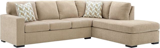 Signature Design by Ashley® Bridgepoint 2-Piece Almond Sectional and Chaise-0