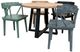 Vintage Furniture Jefferson 5-Piece Dining Table Set-0