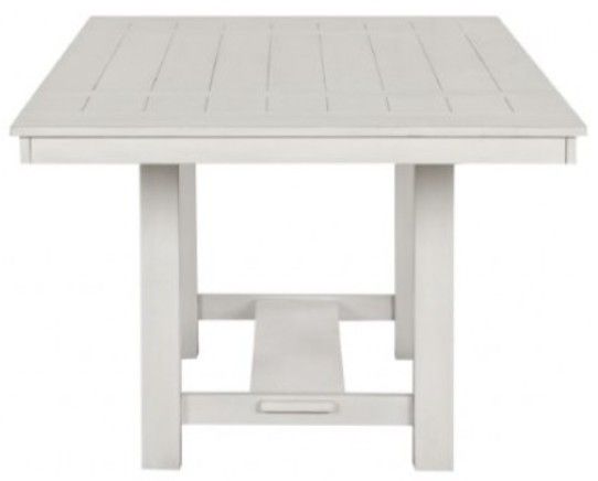 Furniture of America® Ferrone 7-Piece Rustic White Oak Dining Table Set-3