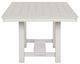 Furniture of America® Ferrone 7-Piece Rustic White Oak Dining Table Set-3