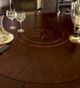 Tommy Bahama® Furniture Kingstown Bonaire Brown Cassis Top Dining Table with Tamarind Pedestal Base-2