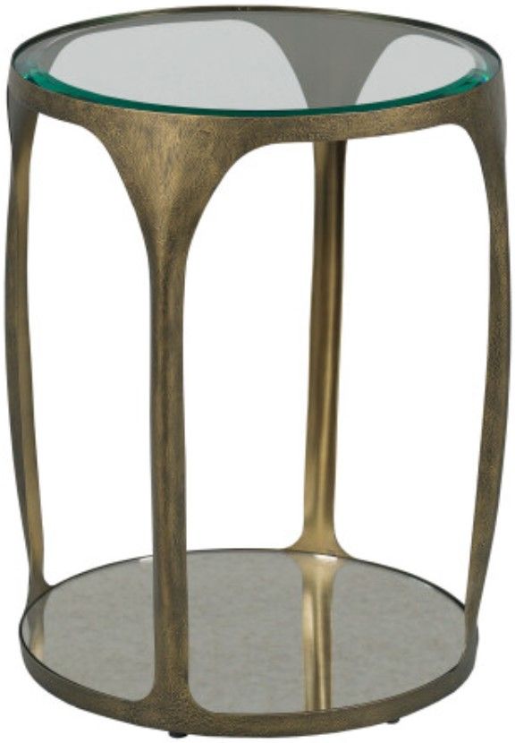 Hammary® Cartwright Glass Top Accent Table-0