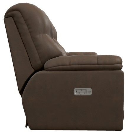 La-Z-Boy® Morrison Whiskey Power Reclining Sofa with Headrest and Lumbar-2