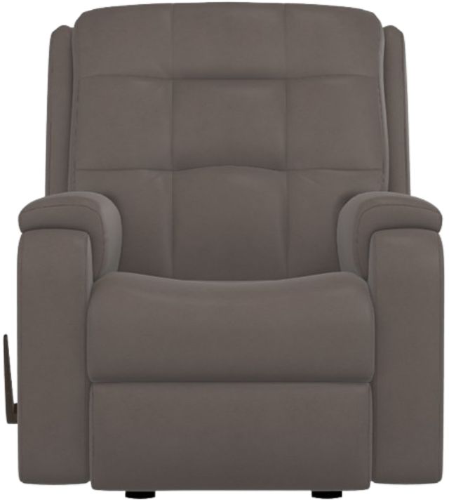 Flexsteel® Arlo Dark Stone Manual Recliner-1