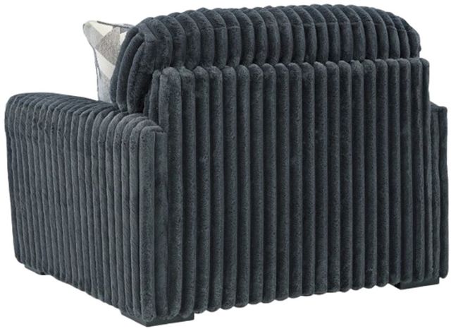Signature Design by Ashley® Midnight-Madness Gunmetal Chair and a Half-3