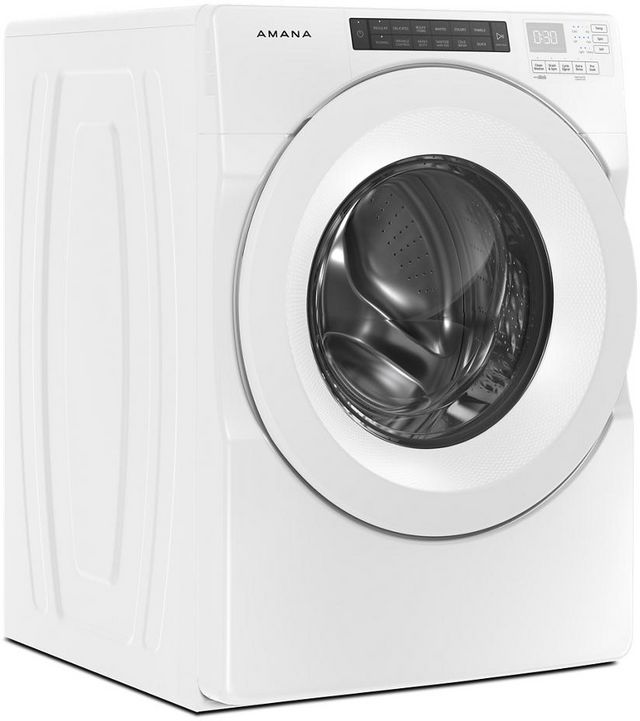 Amana® 5.0 Cu. Ft. White Front Load Washer-1