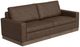 International Furniture Direct Georgia Brown 90" Sofa-0