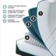 Tempur-Pedic® TEMPUR-Adapt® 11" Hybrid Medium Smooth Top Split King Mattress-3