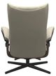 Stressless® by Ekornes® Customizable Wing Large Manual Recliner and Ottoman with Cross Base-2