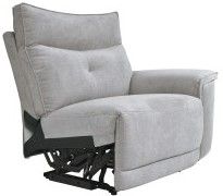 Mazin Furniture Tesoro Mist Gray Right Side Reclining Chair-1