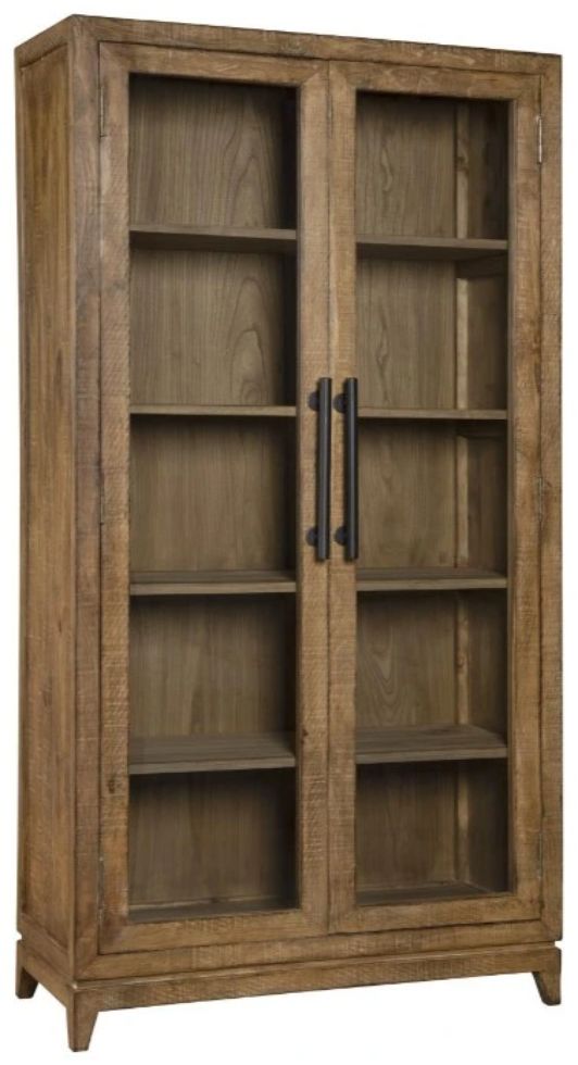 Nest Home Collections Lexington Antique Natural Tall Cabinet-0