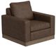 International Furniture Direct Georgia Dark Brown Chair-0