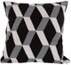 A & B Home Black/Gray/White Cashmere Throw Pillow-0