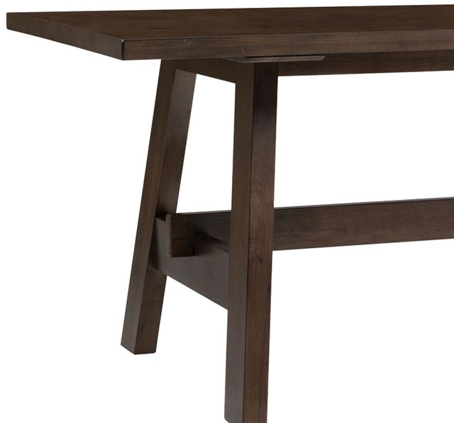 Intercon West End Saddle Lodge Trestle Table-1