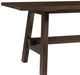 Intercon West End Saddle Lodge Trestle Table-1