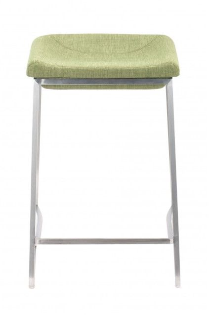 Zuo® Modern Lids Green Counter Stool-0