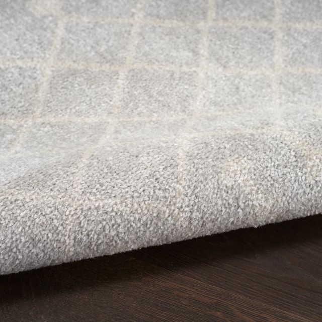 Nourison Home™ Astra Machine Washable 5' x 7' Gray Area Rug-4