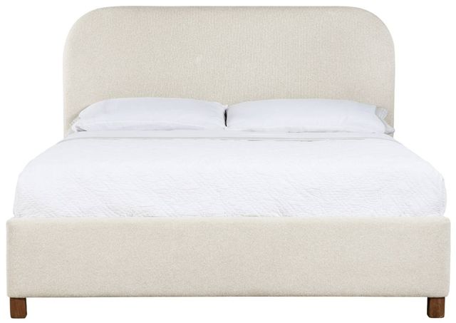 Hooker® Furniture Commerce and Market Bridget Matera Pearl King Upholstered Panel Bed-2