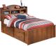 Signature Design by Ashley® Barchan 2-Piece Medium Brown Full Bookcase Bed Set-1