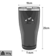 Chilly Moose 30oz Black Georgian Tumbler -3