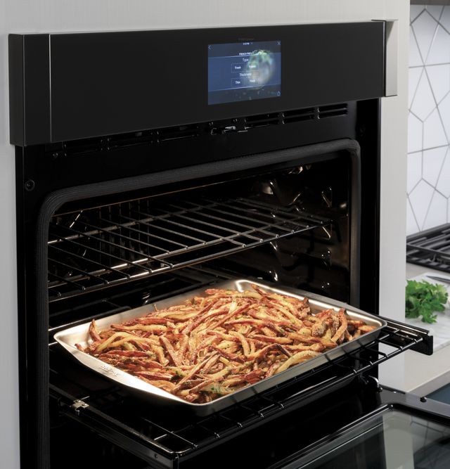 Café™ Professional Series 30" Matte Black Double Electric Wall Oven-4
