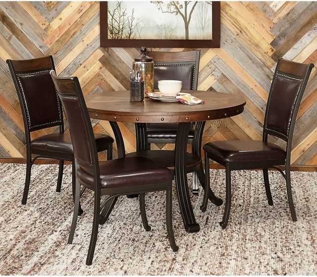 Powell® Franklin 5-Piece Umber Brown Dining Set-1