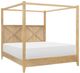 Legacy Classic XXX'S and OOO's Amber Queen Canopy Bed-0