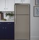 GE® 28" 17.5 Cu. Ft. Slate Top Freezer Refrigerator-4