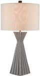 Currey & Company Fabienne Black/White Table Lamp-0