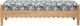 TOV Furniture Thelma Cream/Natural Leopard Jacquard Bench-3