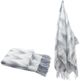 A & B Home Blue Knitted Throw Blanket-0