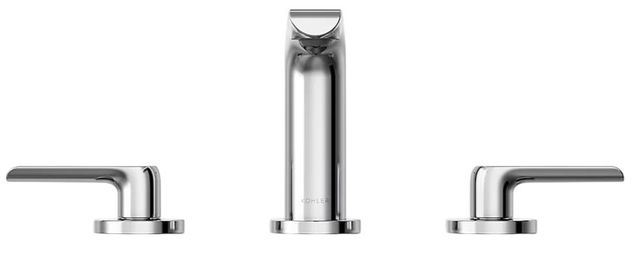 KOHLER® Avid® Polished Chrome Widespread Bathroom Sink Faucet-1