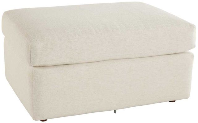 Marshfield Furniture Brooks White Ottoman-0