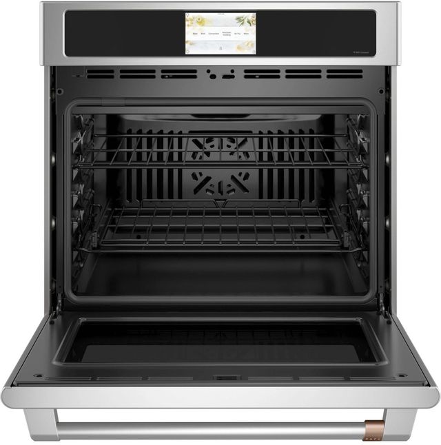 Clearance Café™ Professional Series 30" Stainless Steel Single Electric Wall Oven-1