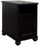 Elements International Wagner Cherry Chairside Table-0