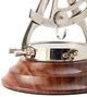 A & B Home Silver Vintage Telescope Compass Decorative Object-3