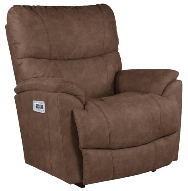 La-Z-Boy® Morrison Whiskey Power Rocking Recliner with Headrest and Lumbar-0