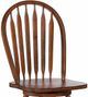 TEI Burnished Walnut 24" Arrowback Swivel Barstool-1
