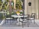 Universal Explore Home™ Customizable Coastal Living Outdoor Seneca Aluminum/Fabric Dining Chair-2