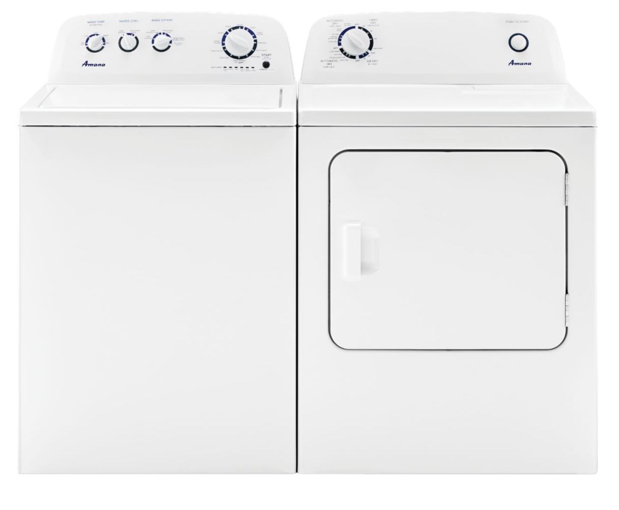 Amana® White Laundry Pair