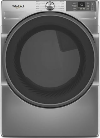 Whirlpool® 5 Series 7.4 Cu. Ft. Core Silver Front Load Electric Dryer 