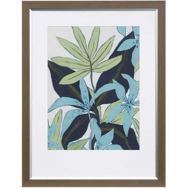 Stylecraft Jungle Blues II Multi- Colored Wall Art-0